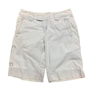 Womens Y2K The North Face Light Blue Surf Beach Shorts Size 10